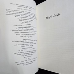 MAGIC SEEDS (NAIPAUL, V. S.) By V S Naipaul – Hardcover Brand New First Edition