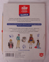 Mes 300 modèles mangas à dessiner en pas à pas