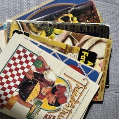 9 Vtg Cookbook Lot Pamphlets 1930s-1960s – Desserts Seafood Sunday Night Supper