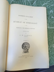 BUREAU OF AMERICAN ETHNOLOGY 14th Annual Report 1892-93 Part 2 HB Ghost Dance