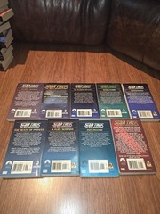 Lot of 46 Star Trek The Next Generation Numbered Books Most Unread/1st Printings