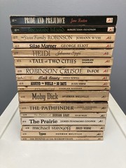 33 VTG Airmont Classic Literature Paperback Book Lot Vintage Assorted Titles