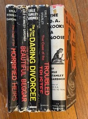 vtg 1940s lot 5 Earle S. Gardner D.A. COOKS A GOOSE detective PERRY MASON books
