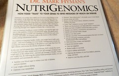 NutriGenomics How Food Talks To Your Genes Dr Mark Hyman 2006 Audio CDs and Book