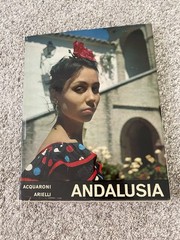 Vtg Andalusia Book W Map article 1964 English Southern Spain Acquaroni Arielli