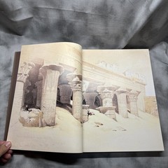 Egypt & Nubia-The Holy Land David Roberts 3 Vol HC Book Set slipcase Great Shape