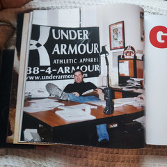 UNDER ARMOUR THE FIRST TWENTY YEARS – MASSIVE COFFEE TABLE BOOK – RARE