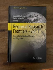 Regional Research Frontiers – Vol. 1: Innovations, Regional