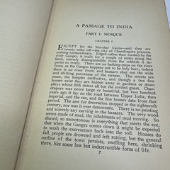 A Passage to India E. M. Forster 1924 HC Grosset & Dunlap Publishers Antique