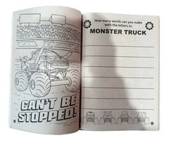 🟢 MONSTER JAM 🟢 ●CRUSH IT!● Monster Truck Coloring & Activity Book.