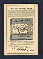 1884 SPALDING’S BASEBALL GUIDE | 1987 Horton P.C. ~ 144 pages ~ Scarce REPRINT!