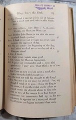English Readings Shakespeare Henry V Stoll 1922 Hardback Book