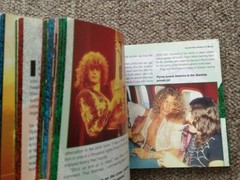 LED ZEPPELIN Collectable CD Sz format Book by Chris Welch w/ Color Illustrations