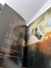 The Unicorn of Kilimanjaro | Robert Vavra | 1988 1st Ed Hardcover #LikeNew