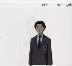 Boogiepop Never Laughs Original Animation Cel w/ Mount 10.6×9.4in