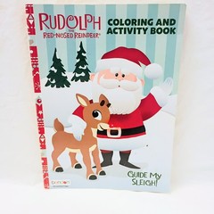 Rudolph The Red-Nosed Reindeer Coloring And Activity Book