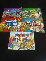 Lot Of 5 Seek and Find Book Lot