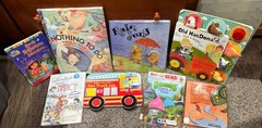 Mixed Lot of 8 Kids Children’s Books Learning Educational Interactive Sensory