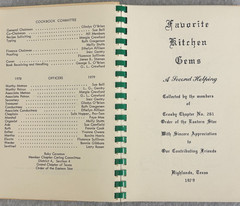 Favorite Kitchen Gems Order of the Eastern Star Masonic Texas 1981 200 pages