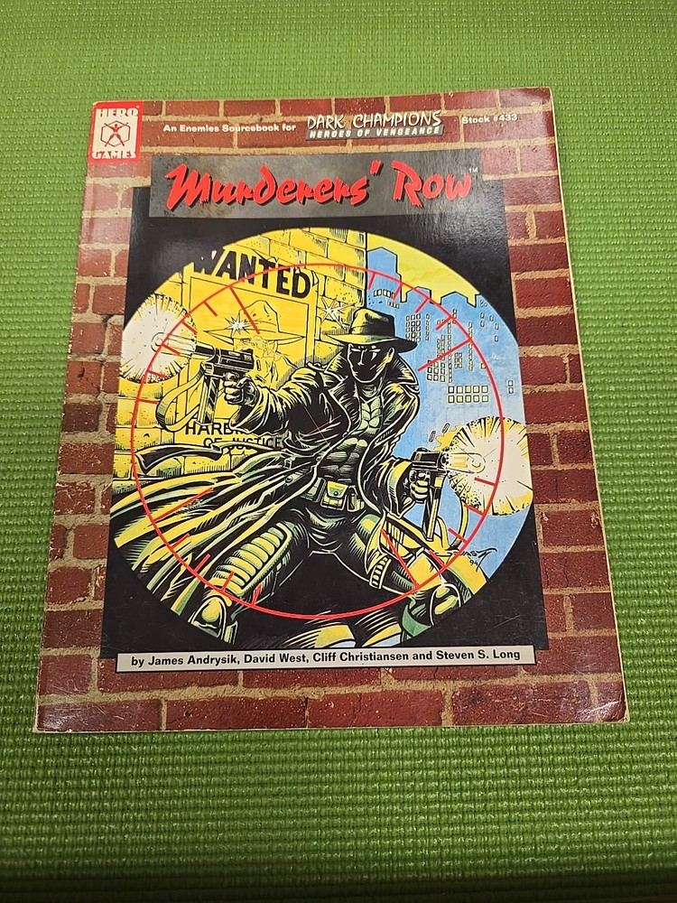 Murderer’s Row by Not Available (1994, Hardcover)