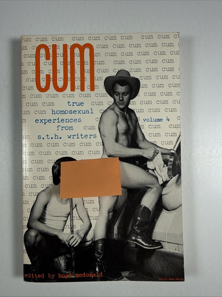 CUM True Homosexual Experiences from S.T.H. Vol 4 Gay Interest book 1983
