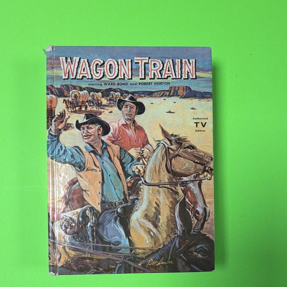 Whitman Publishing Company Wagon Train HC 1959 Troy Nesbit Illus John Ushler