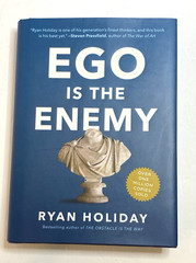 Ego Is the Enemy – Hardcover, by Holiday Ryan
