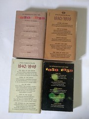 FAMOUS AMERICAN PLAYS OF THE 1920s, 1930s, 1940s, 1950s (4 paperbacks)
