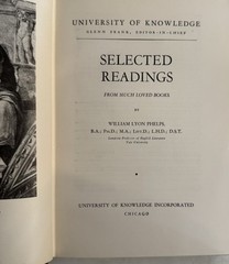 Selected Readings from Much Loved Books by William Lyon Phelps