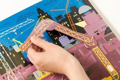 Construction Site Lift the Flap Picture Book Japanese Edition Kids Book New