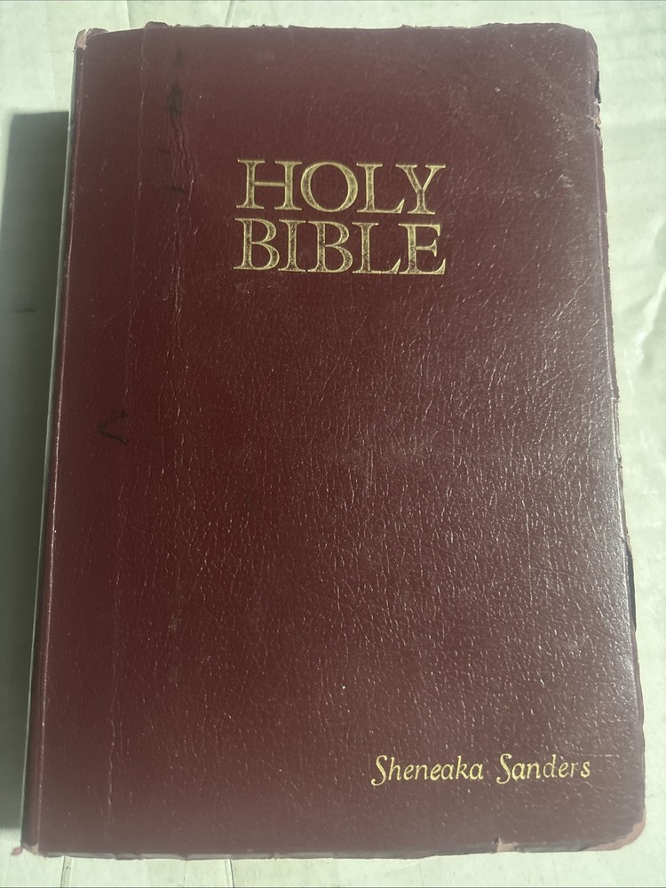 Holy Bible King James Version With Helps Zondervan Words of Christ in Red Letter