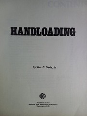 1981 HANDLOADING – A Publication of the NRA – PB /325 Pages