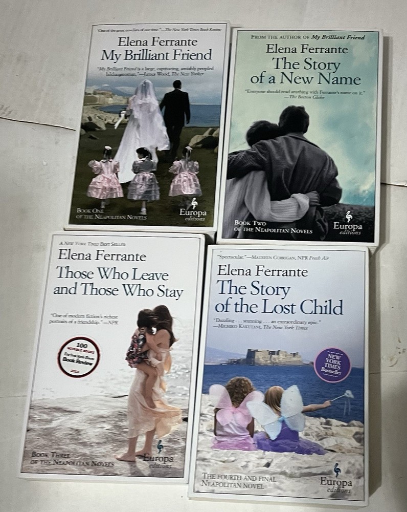 Complete Series Set NEOPOLITAN 1-4 Elena Ferrante Lot My Brilliant Friend 4 PB