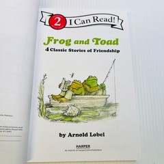 Frog and Toad: 4 Classic Stories of Friendship (I Can Read!) Arnold Lobel