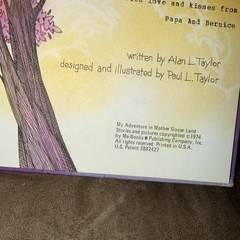My Adventure in Mother Goose Land by Alan L. Taylor 1974