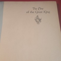 1926 The City of the Great King Holy Land Dean Cornwell 1st Ed Illustrated