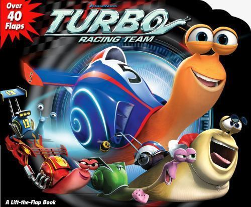 DreamWorks Turbo Racing Team (1) (Lift-the Flap) by
