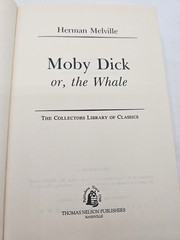 Moby Dick Herman Melville Thomas Nelson Leather Hardcover