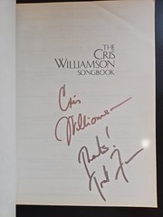 The Cris Williamson Songbook for Guitar and Piano (1985) Signed, 270 Pages