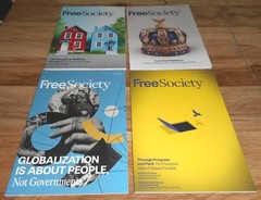 CATO Institute – Lot of 4 “Free Society” Quarterly Pubs. – 2024 Vol. 1, Nos. 1-4