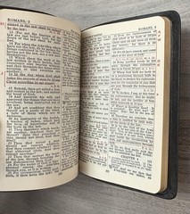 Christian Worker’s 1924 New Testament GENUINE LEATHER Pocket Bible (1945)
