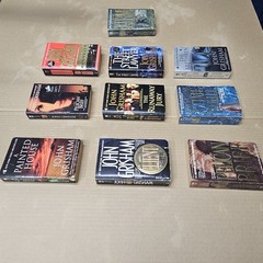 Lot of 10 John Grisham Paperback Novels – Legal Thriller Collection