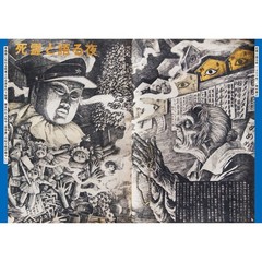 Japanese Showa Kaiki Occult Illustration Art Book Retro Horror UFO Yokai