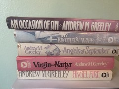 Andrew M. Greeley Lot of 5 Hardcover Books (See photos for titles)