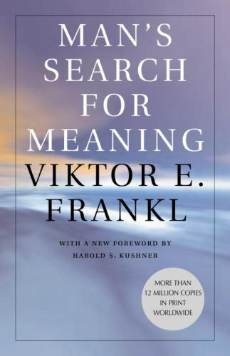 Man’s Search for Meaning by Viktor E. Frankl, NEW TRADE Paperback, FREE SHIP