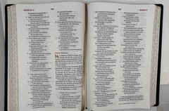 NBLA, Biblia para la Lectura Pública, Versificada, Letra Grande, Piel de Cabra,