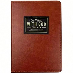 One Minute with God for Men 365 Devotion Brown Faux Imitation Leather Flexcover