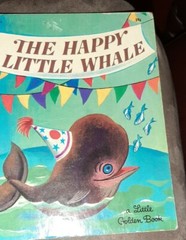 The Happy Little Whale Vintage Little Golden Book Edition Childrens 1969