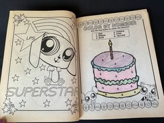 Littlest Pet Shop Coloring & Activity Book 228 Pages 2009 Hasbro Games Mazes