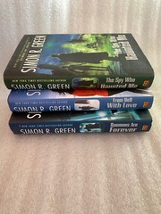 5lbs of 3 SIMON R. GREEN HARDCOVER BOOKS LOT THE SPY WHO HAUNTED ME DAEMONS